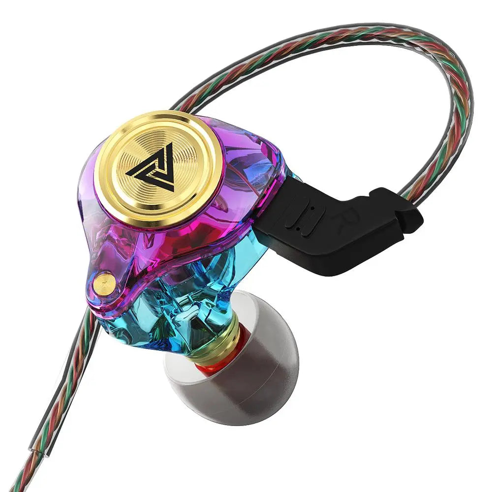 Hi-Fi 3D Stereo Noise Cancelling In-Ear Earphones with Mic - Perfect for Gaming, Gym, and Sports