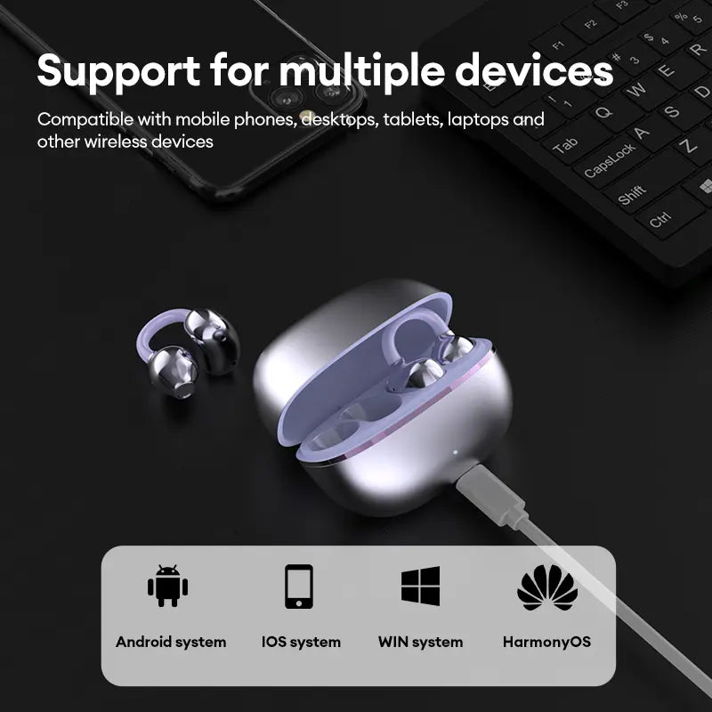 Upgrade Your Workout with PAXA C7 Wireless Earphones - Panoramic Sound & IPX5 Waterproof! 🎧💪 #FitnessGoals #MusicOnTheGo