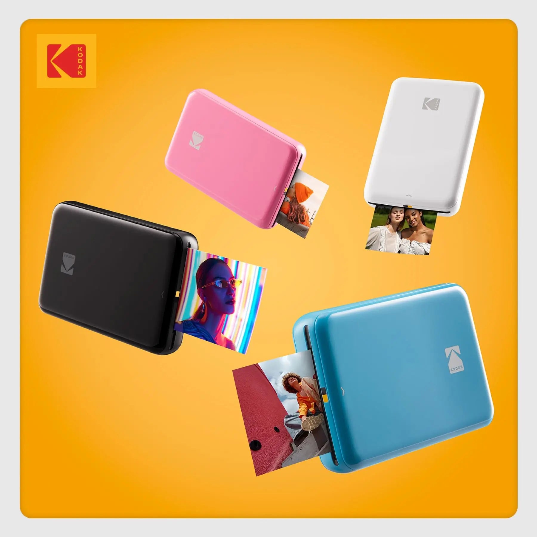 Kodak Step Mobile Instant Photo Printer - Compact 2x3" Wireless Printer for iOS & Android