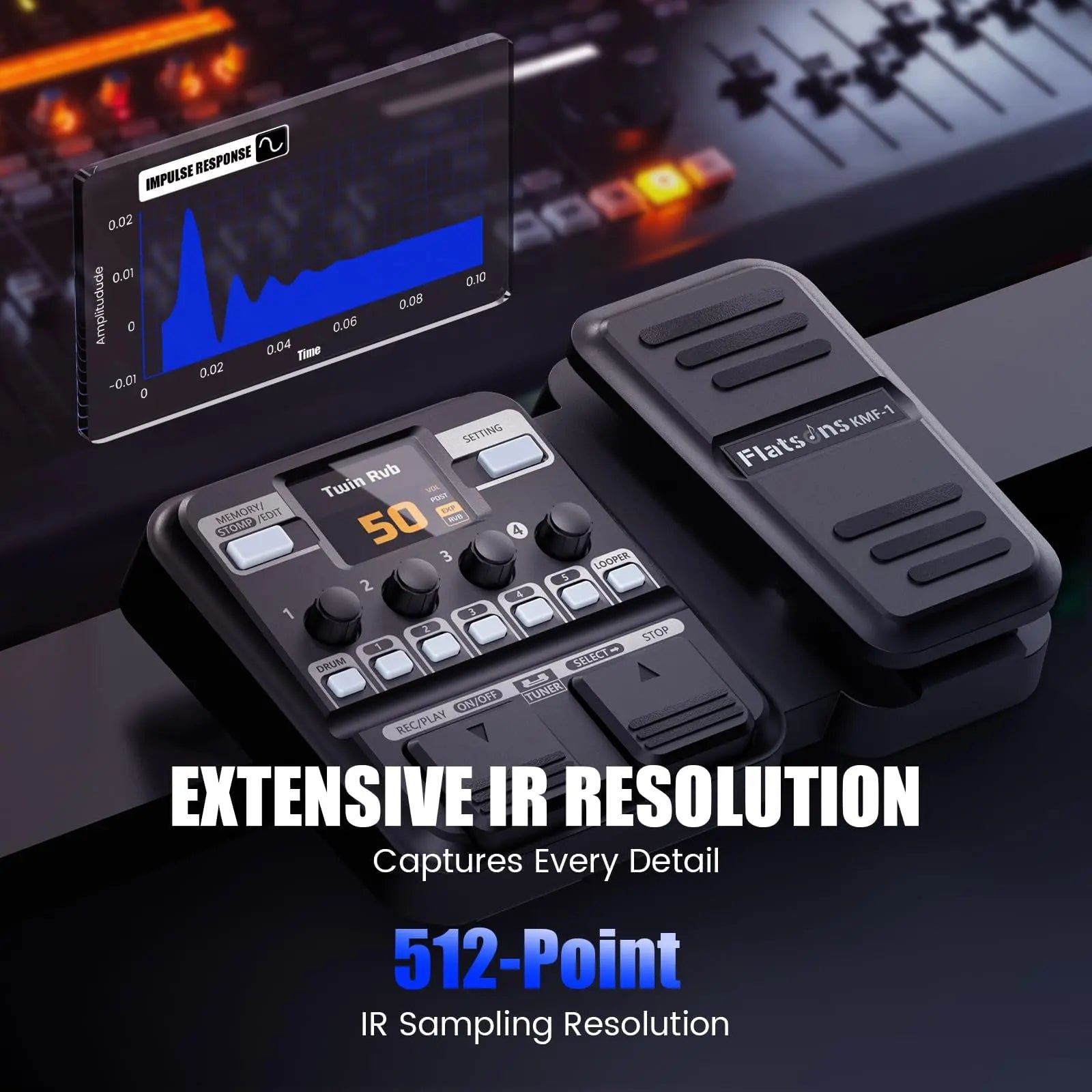 Unleash Your Sound with the Flatsons-Kmf-1: 77 Effects, 50 Presets, and More! 🎸✨ #GuitarPedal #MusicGear