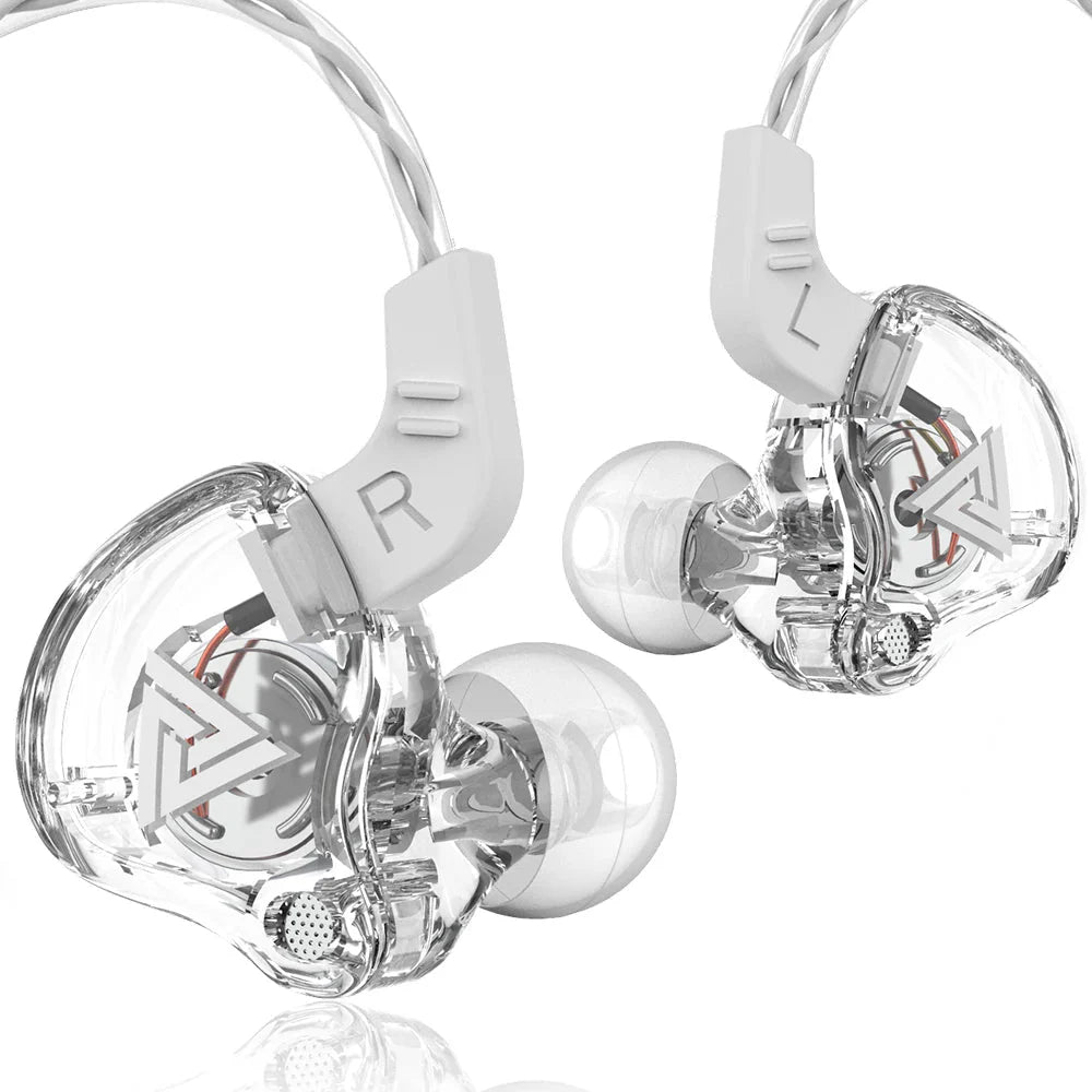 QKZ AK6 HiFi Wired Earphones - Premium Sound Quality Gaming Headset with Powerful Bass - Affordable Earbuds for Gamers