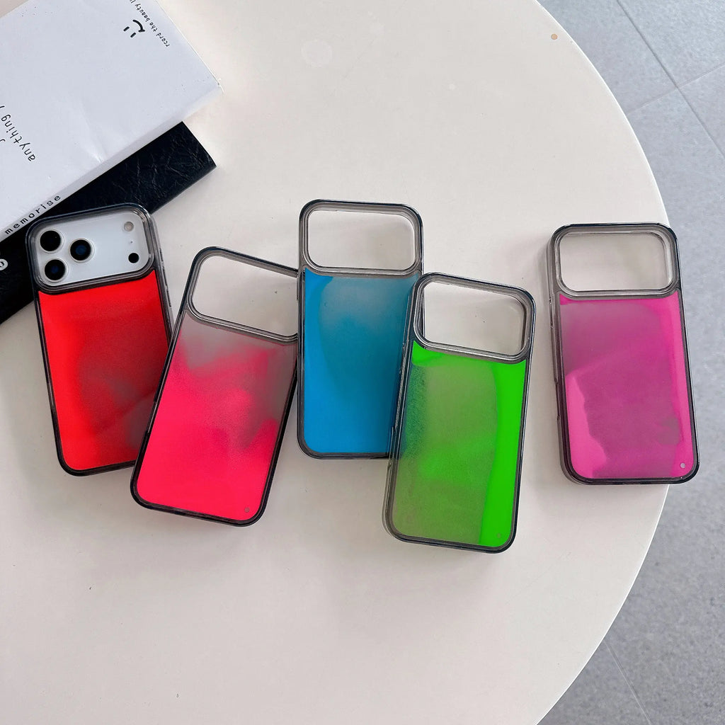 Glow Up Your iPhone! ✨ Luminous Quicksand Case for iPhone 17 Pro Max & More - Eye-Catching, Protective, and Perfect for Everyone! 🌟