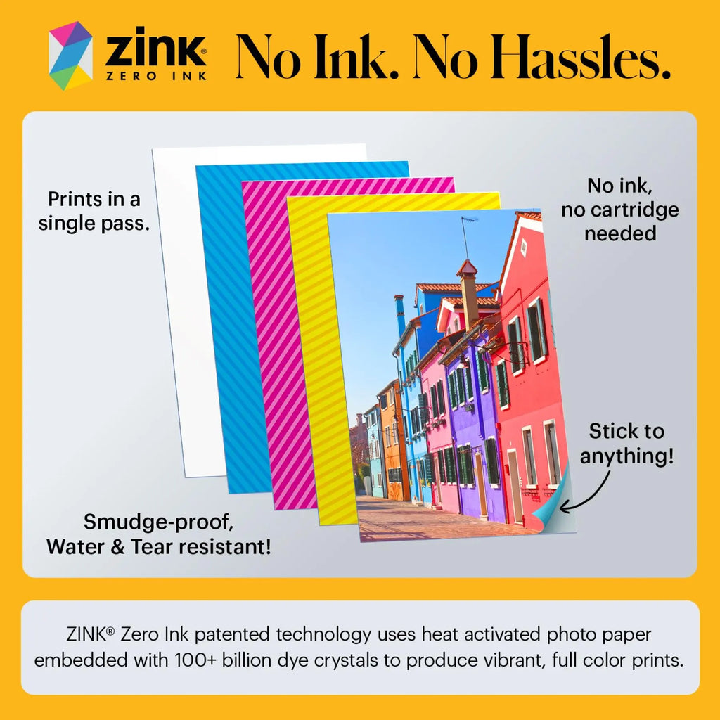 Kodak Step Mobile Instant Photo Printer - Compact 2x3" Wireless Printer for iOS & Android
