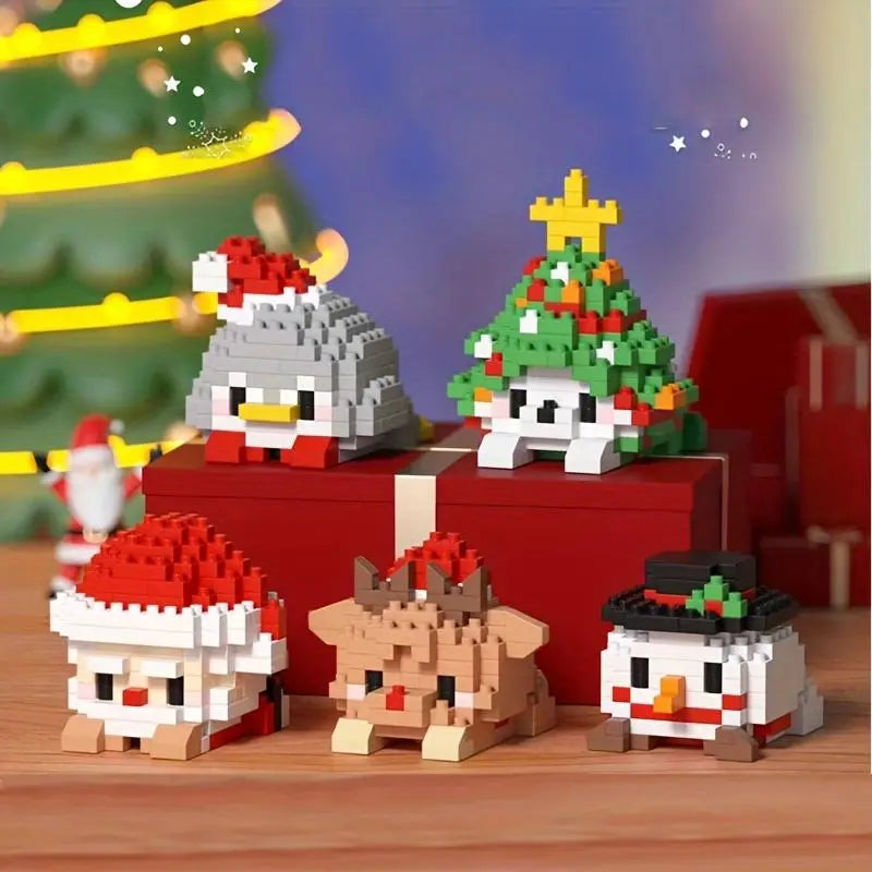 Creative Building Blocks for Stylish Home Decor - DIY Desktop Model Kit & Birthday Gift Idea