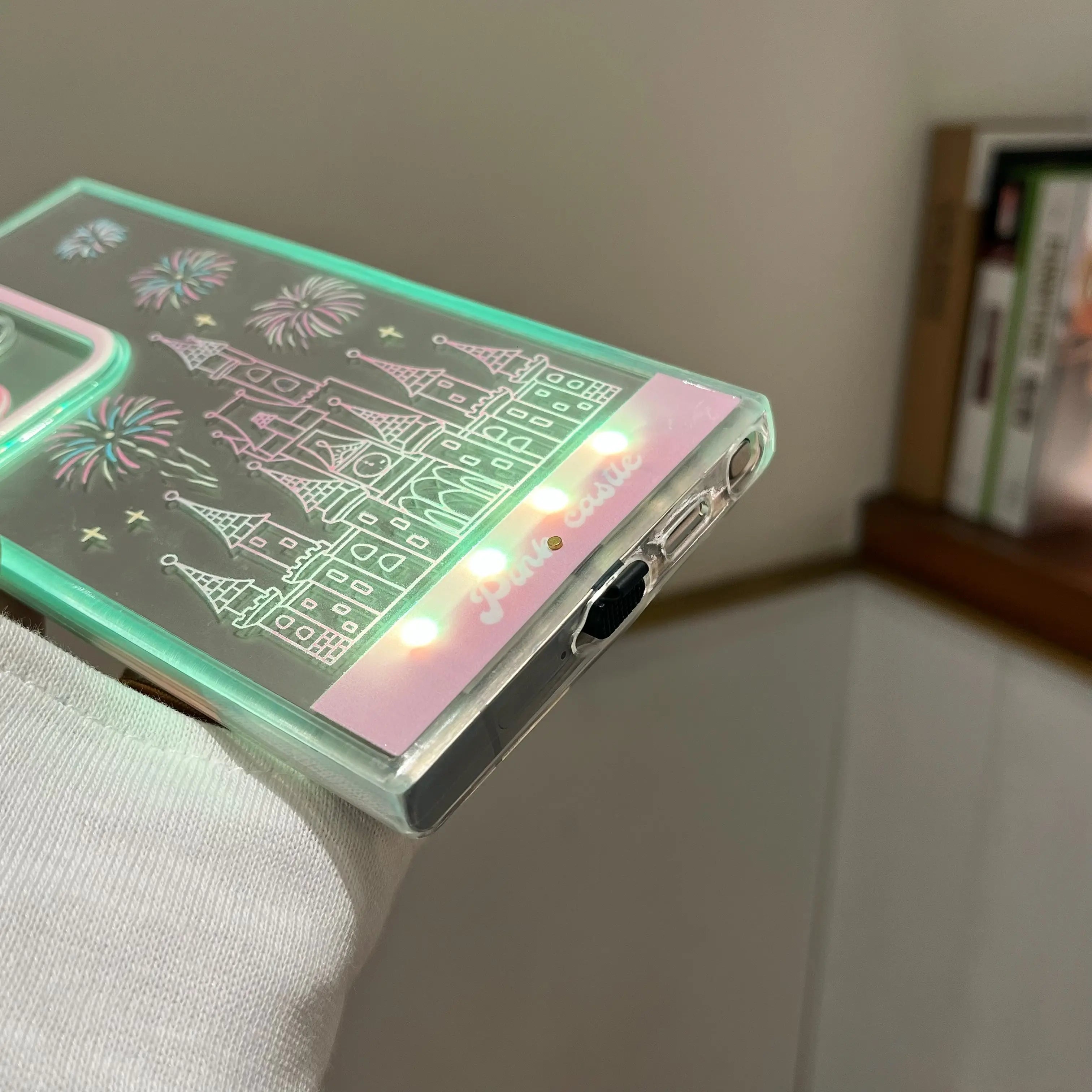 Illuminate your Samsung Galaxy with our Fantasy Castle Fireworks LED Case! 🎆✨ Shockproof & stylish for everyday adventures! #SamsungGalaxy #PhoneCase #LEDDesign