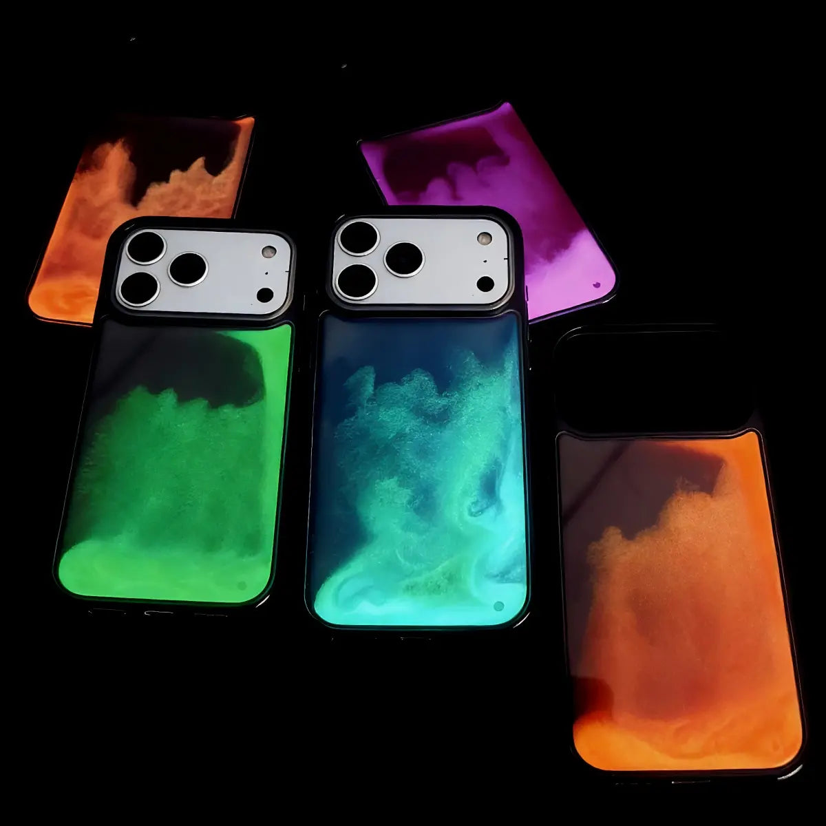 Glow Up Your iPhone! ✨ Luminous Quicksand Case for iPhone 17 Pro Max & More - Eye-Catching, Protective, and Perfect for Everyone! 🌟