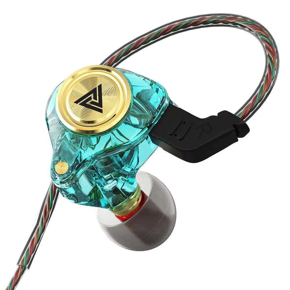 Hi-Fi 3D Stereo Noise Cancelling In-Ear Earphones with Mic - Perfect for Gaming, Gym, and Sports