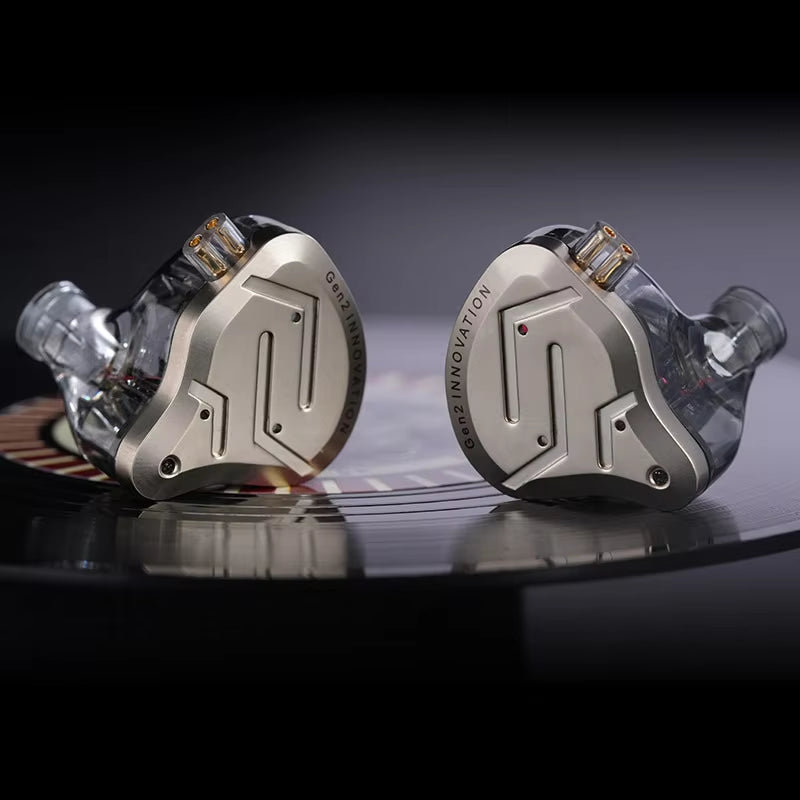 ZSN Pro 2 Hybrid Drive 1BA+1DD in Ear Metal Earphones HIFI Bass Headset Monitor Earbuds Sport Noise Cancelling Headphone