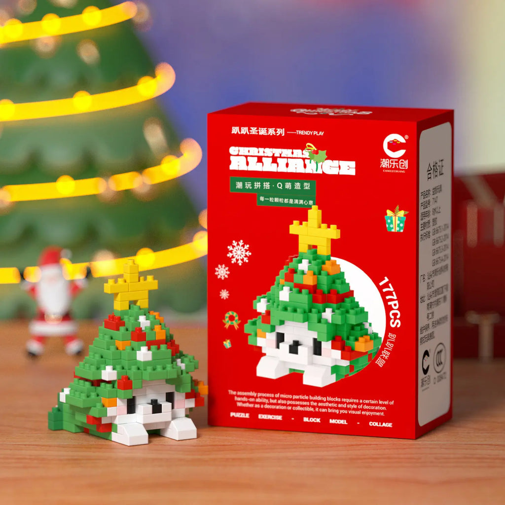 Creative Building Blocks for Stylish Home Decor - DIY Desktop Model Kit & Birthday Gift Idea