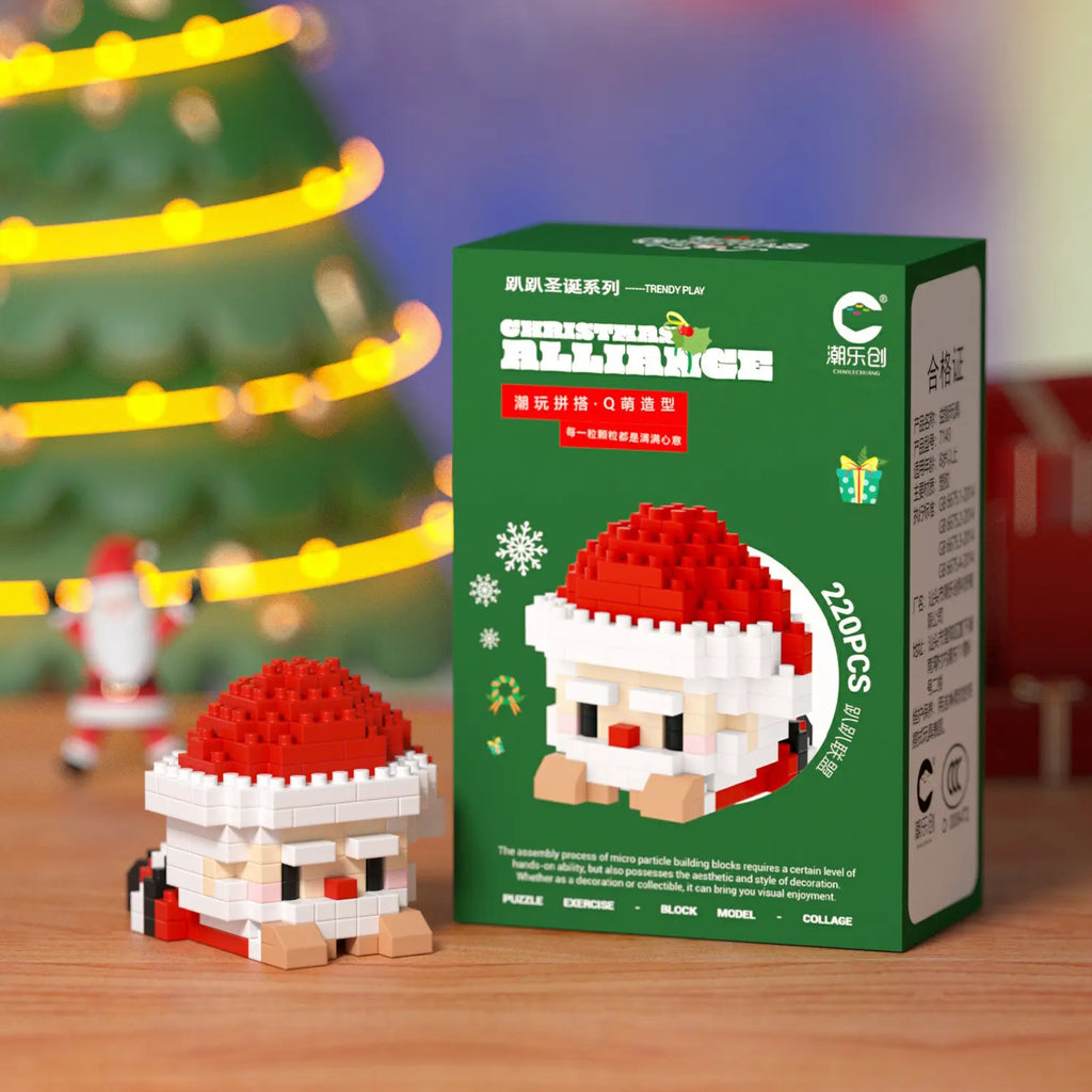 Creative Building Blocks for Stylish Home Decor - DIY Desktop Model Kit & Birthday Gift Idea