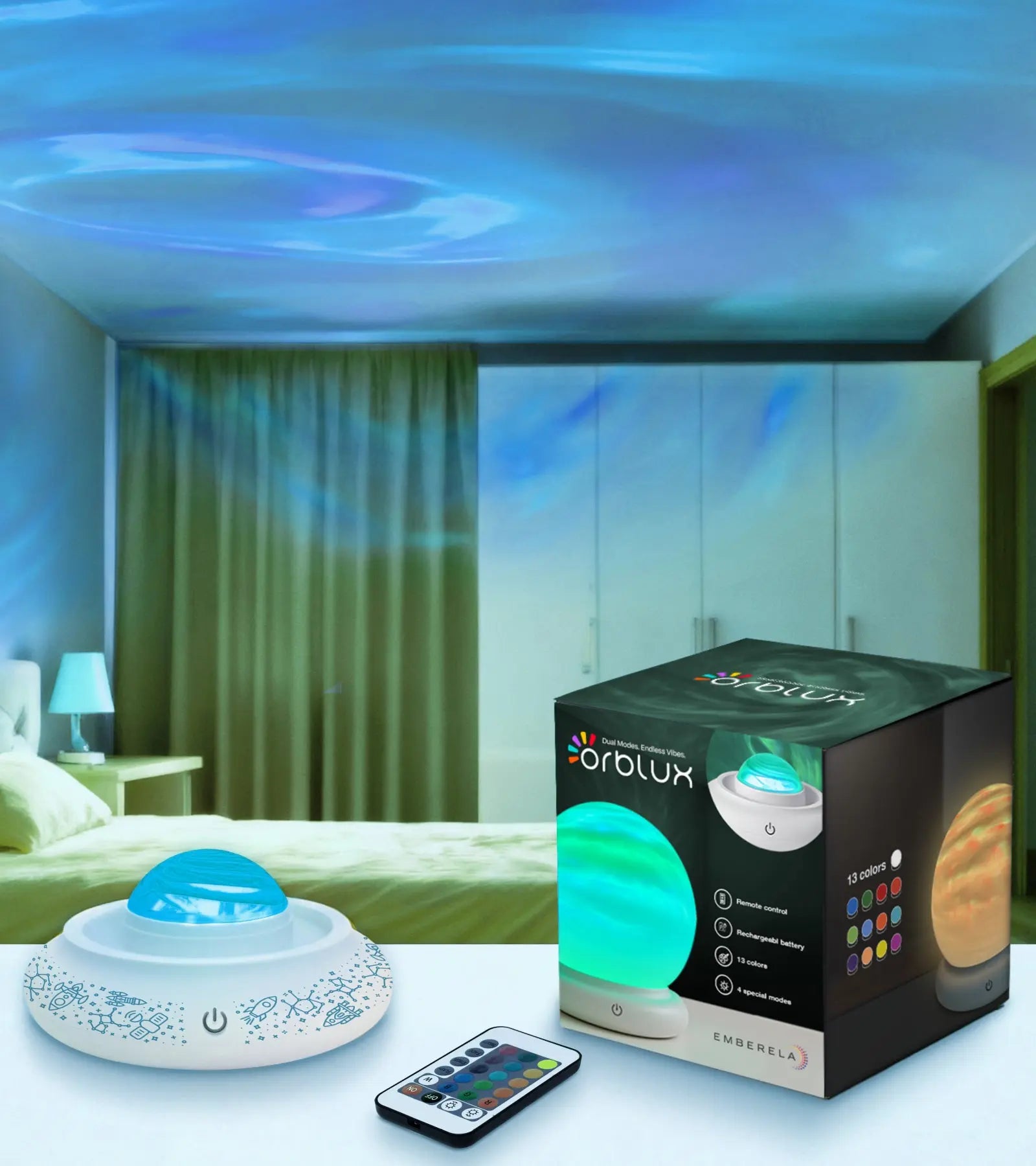 ORBLUX Aurora Light Projector