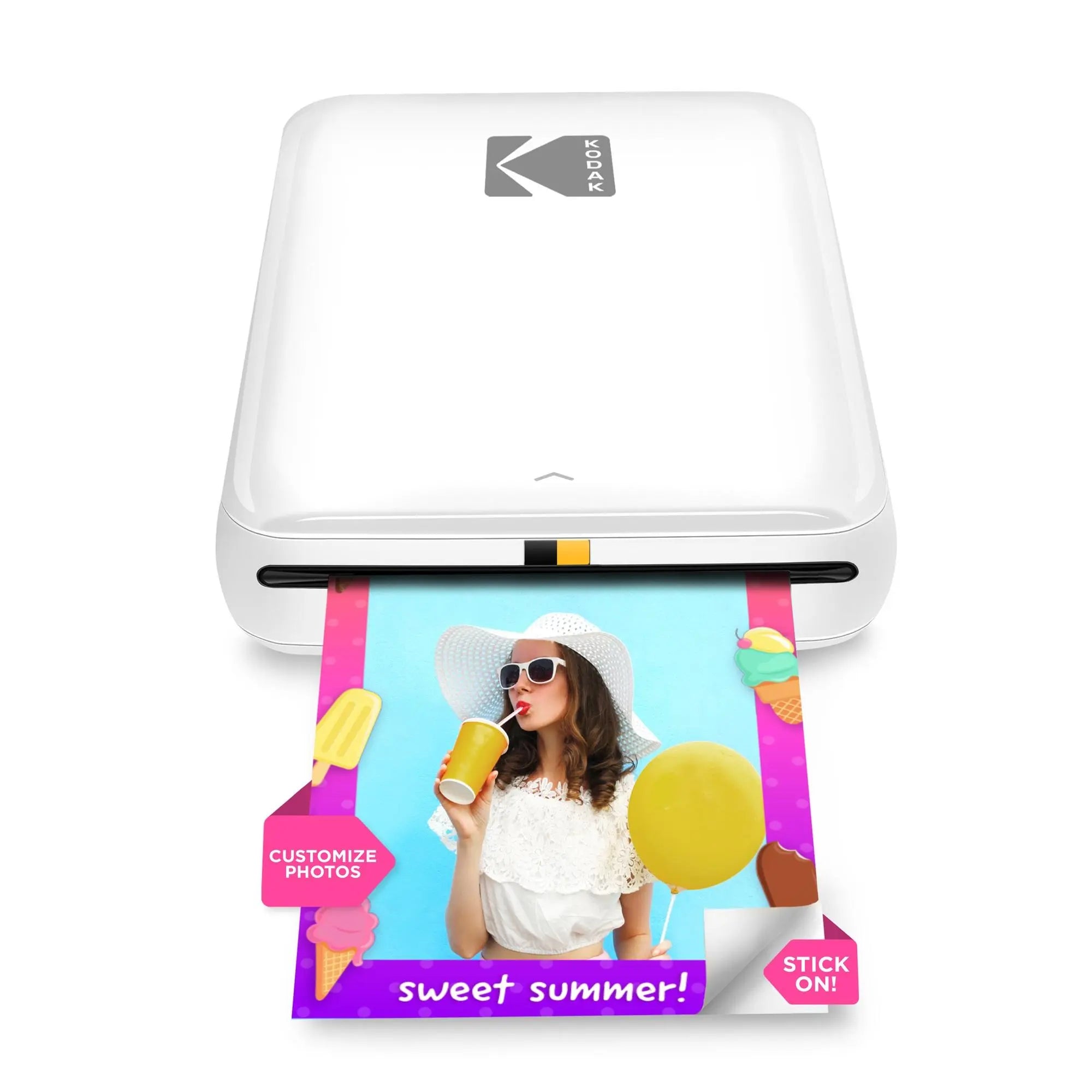 Kodak Step Mobile Instant Photo Printer - Compact 2x3" Wireless Printer for iOS & Android