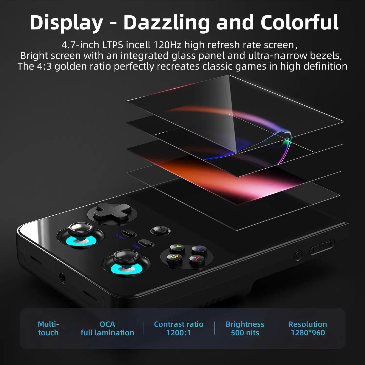 Get the Anbernic RG477V and score a FREE HDMI cable (8K), multi-port adapter, Type-C cable, and ROMs card! Experience stunning visuals with a 4.7" LTPS display and powerful Dimensity 8300 processor. Ready to play with Bluetooth and a 5500mAh battery!