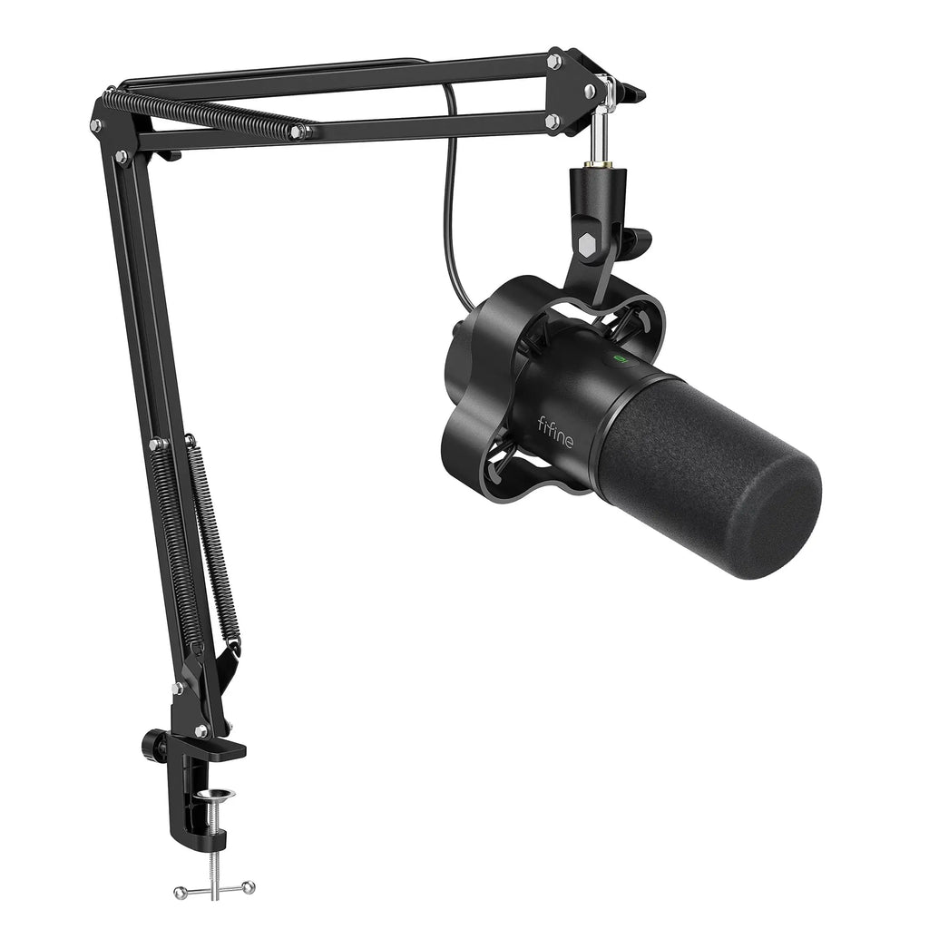 FIFINE K688 Neo Dynamic USB/XLR Podcast Microphone – Perfect for Streaming, Gaming, and Music Recording with Mute & Monitor Features