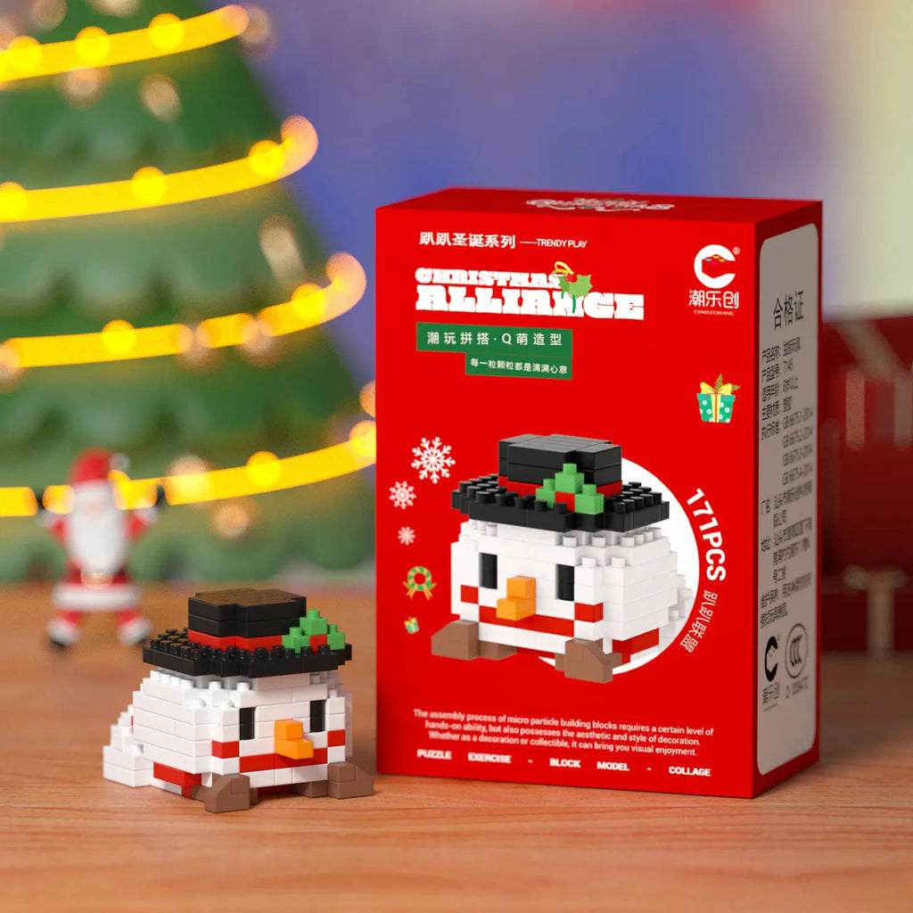 Creative Building Blocks for Stylish Home Decor - DIY Desktop Model Kit & Birthday Gift Idea