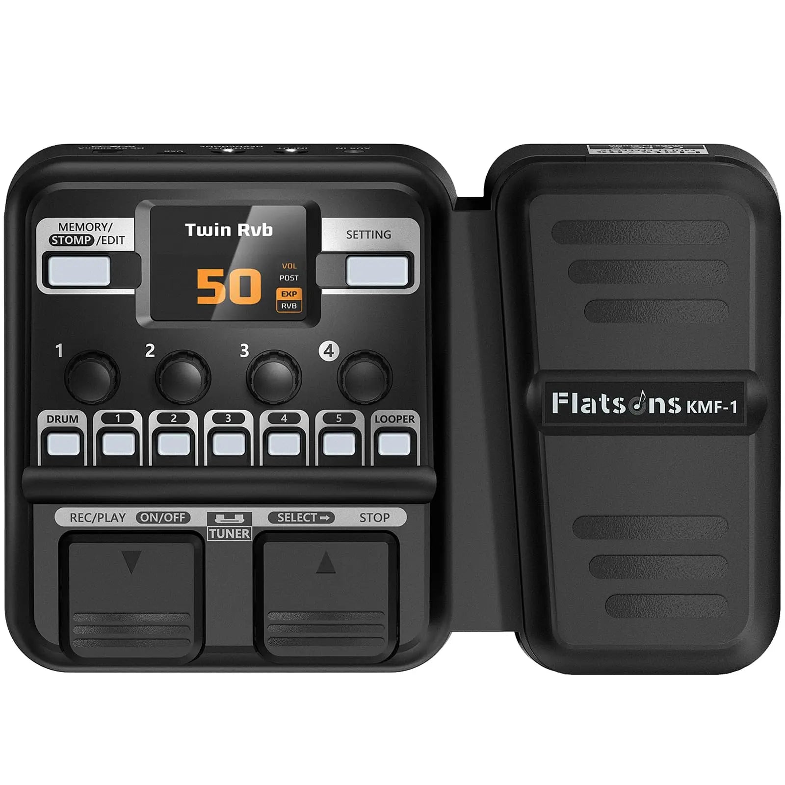 Unleash Your Sound with the Flatsons-Kmf-1: 77 Effects, 50 Presets, and More! 🎸✨ #GuitarPedal #MusicGear