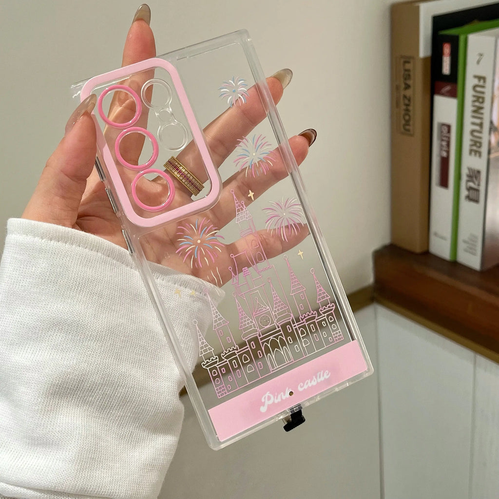 Illuminate your Samsung Galaxy with our Fantasy Castle Fireworks LED Case! 🎆✨ Shockproof & stylish for everyday adventures! #SamsungGalaxy #PhoneCase #LEDDesign