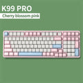 Unleash Your Style with the FURYCUBE K99 Pro Wireless Mechanical Keyboard! 🎮✨ Perfect for Career Women - RGB PBT Keycaps & Hot-Swappable! #TiktokShop #GlowUp